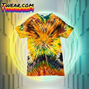 [Hand Dyed] Small Tie Dye Shirt